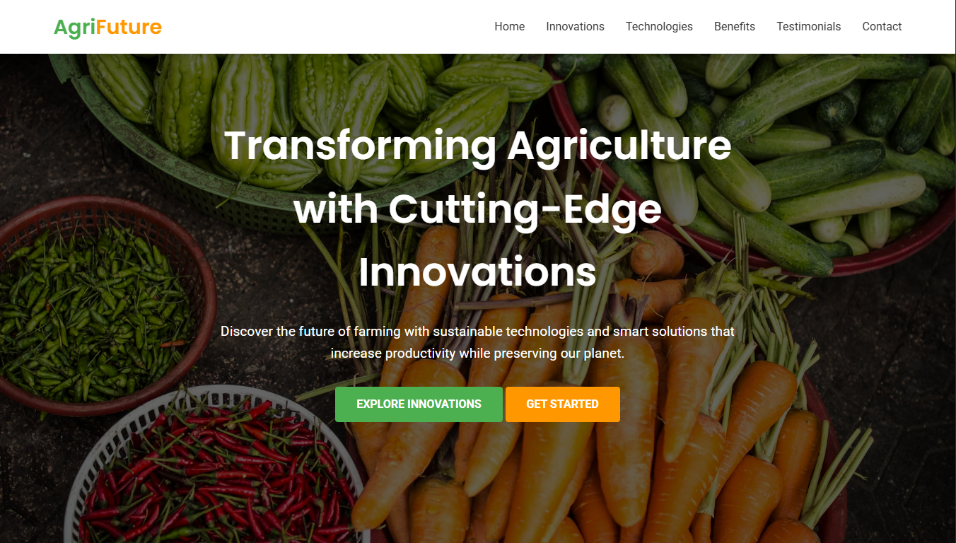 AgriFuture product site
